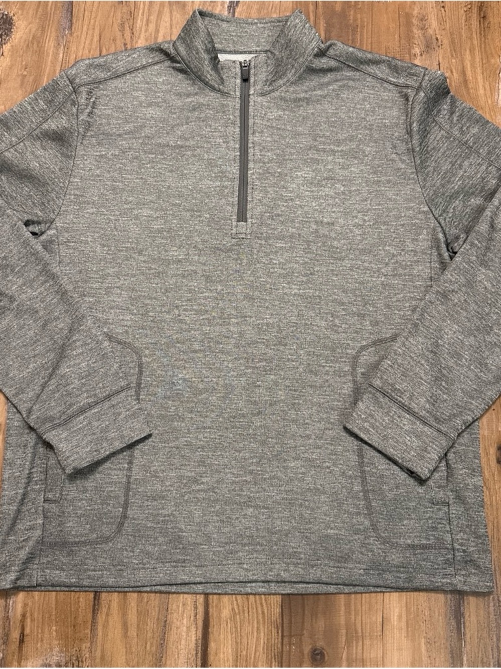 Callaway Gray Quarter-Zip Performance Pullover